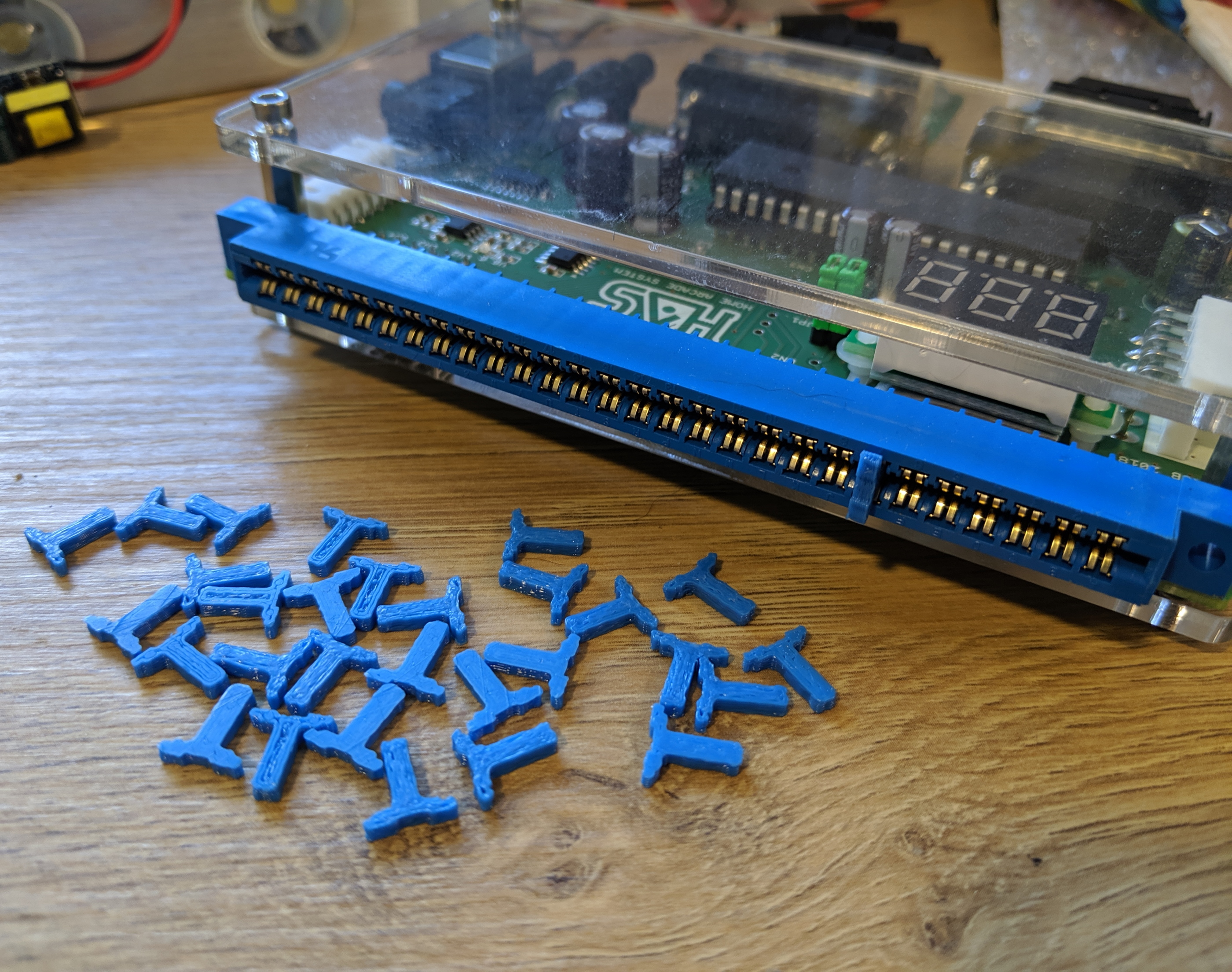 3D Printable JAMMA key by Greg Collins